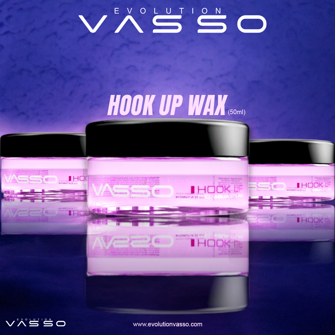 VASSO HAIR STYLING WAX (HOOK UP) (50 ML) - Hair Gel