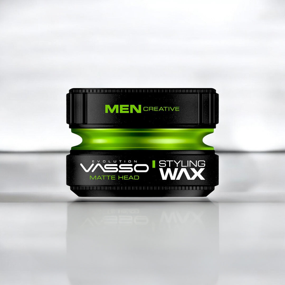 VASSO HAIR STYLING WAX MATTE WAX (MATTE HEAD)