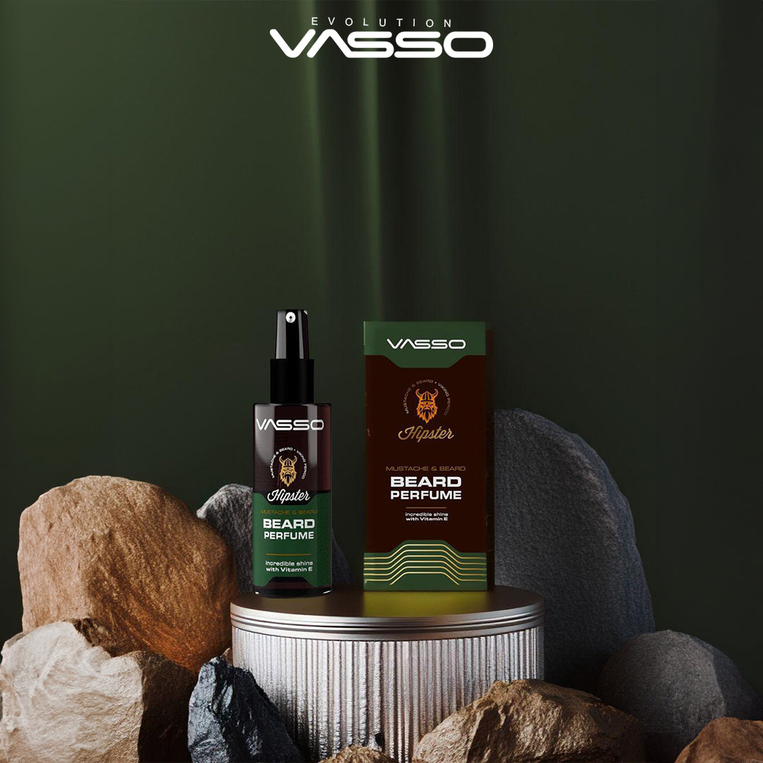 VASSO MUSTACHE & BEARD PERFUME (75 ML) - Beard Perfume