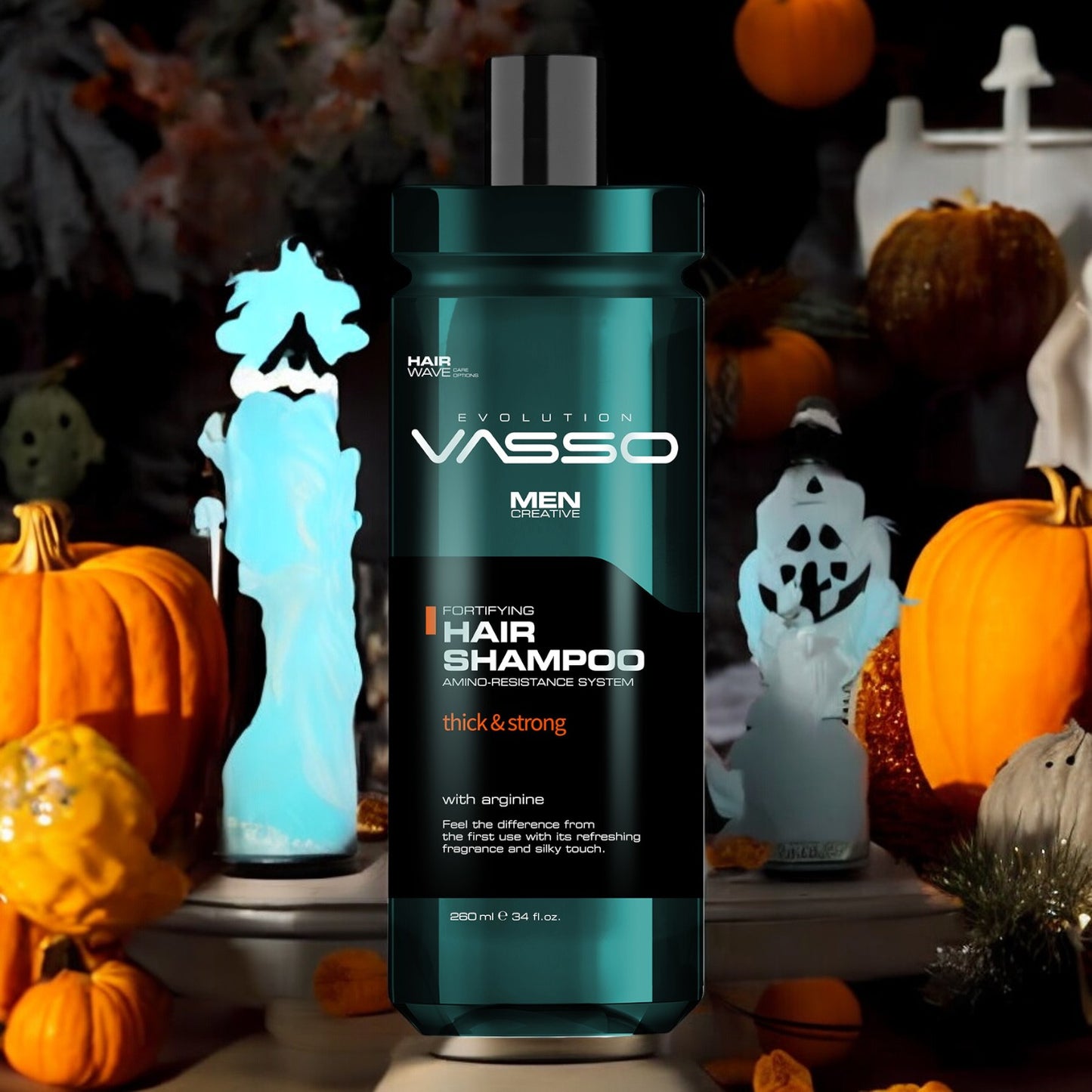 VASSO HAIR SHAMPOO Thick & Strong 260ML