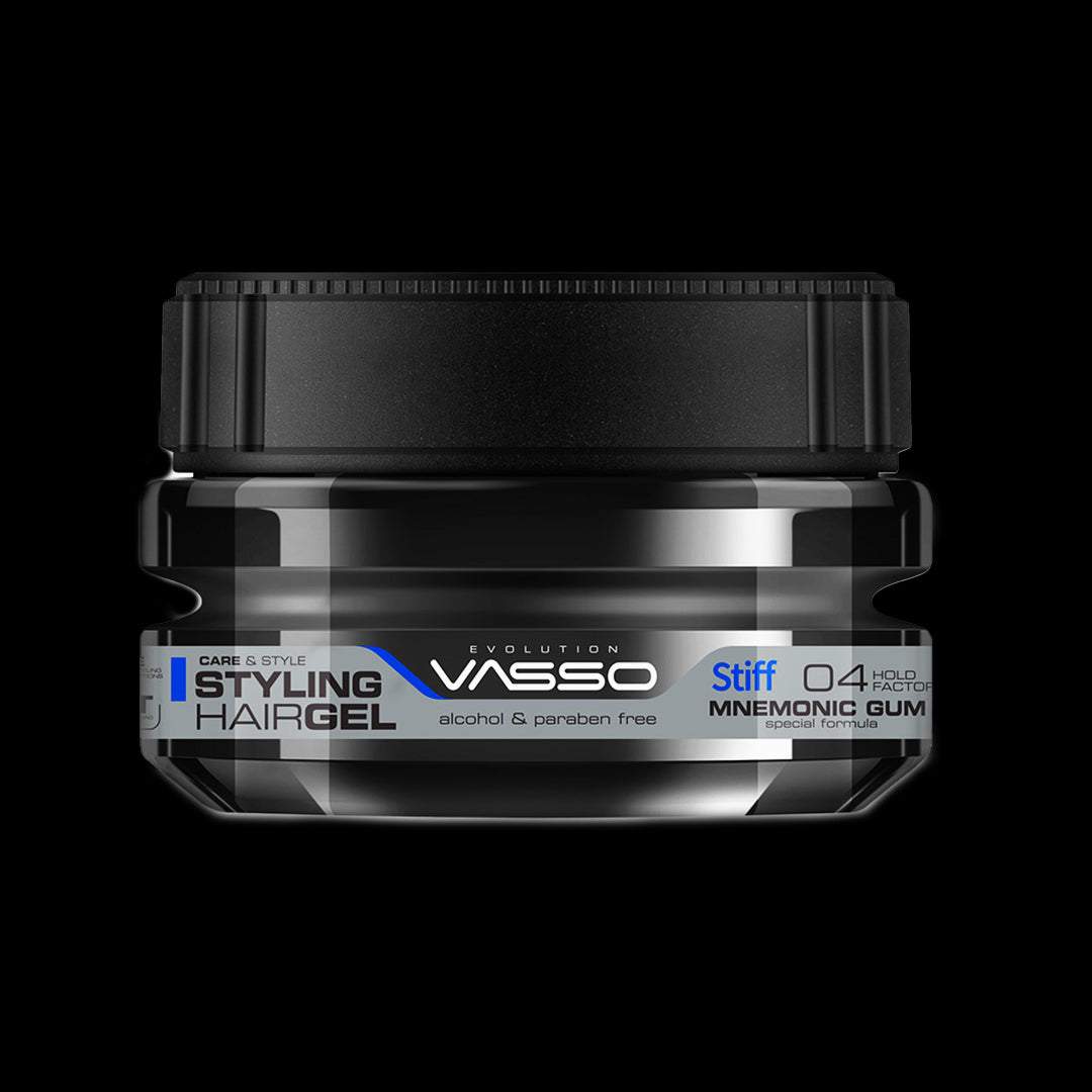 VASSO MNEMONIC STYLING GUM (STIFF) 250ML - Hair Gel